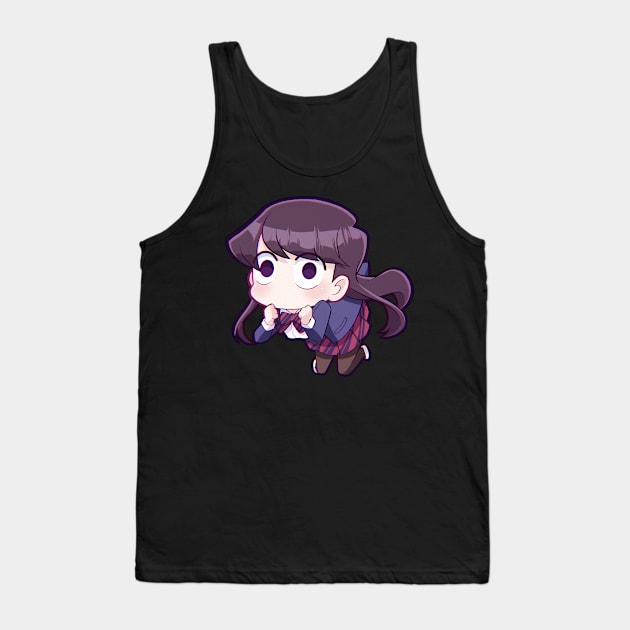 Komi Shouko Tank Top by Despuntater